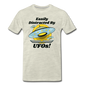 Easily Distracted - UFOs - Men's Premium T-Shirt - heather oatmeal