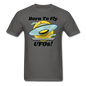 Born To Fly - UFOs - Unisex Classic T-Shirt - charcoal