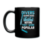 Divers Wearing Masks - Full Color Mug - black