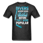 Divers Wearing Masks - Unisex Classic T-Shirt - heather black