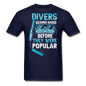 Divers Wearing Masks - Unisex Classic T-Shirt - navy