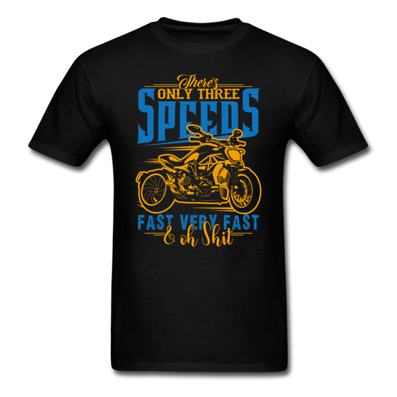 Only Three Speeds - Unisex Classic T-Shirt - black