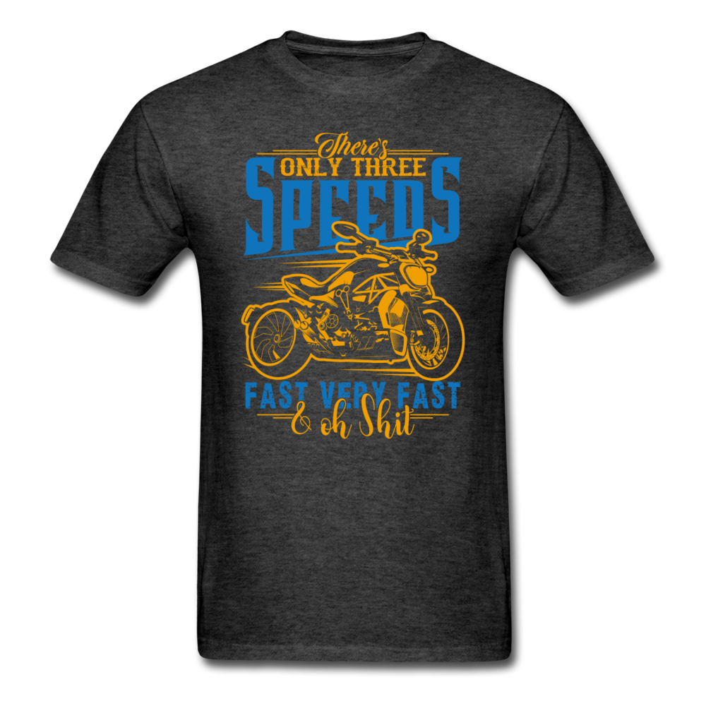 Only Three Speeds - Unisex Classic T-Shirt - heather black