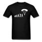 Skydiving Evolution - Unisex Classic T-Shirt - black