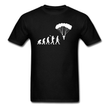 Skydiving Evolution - Unisex Classic T-Shirt - black