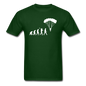 Skydiving Evolution - Unisex Classic T-Shirt - forest green