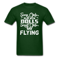 Some Girls Go Flying - Unisex Classic T-Shirt - forest green