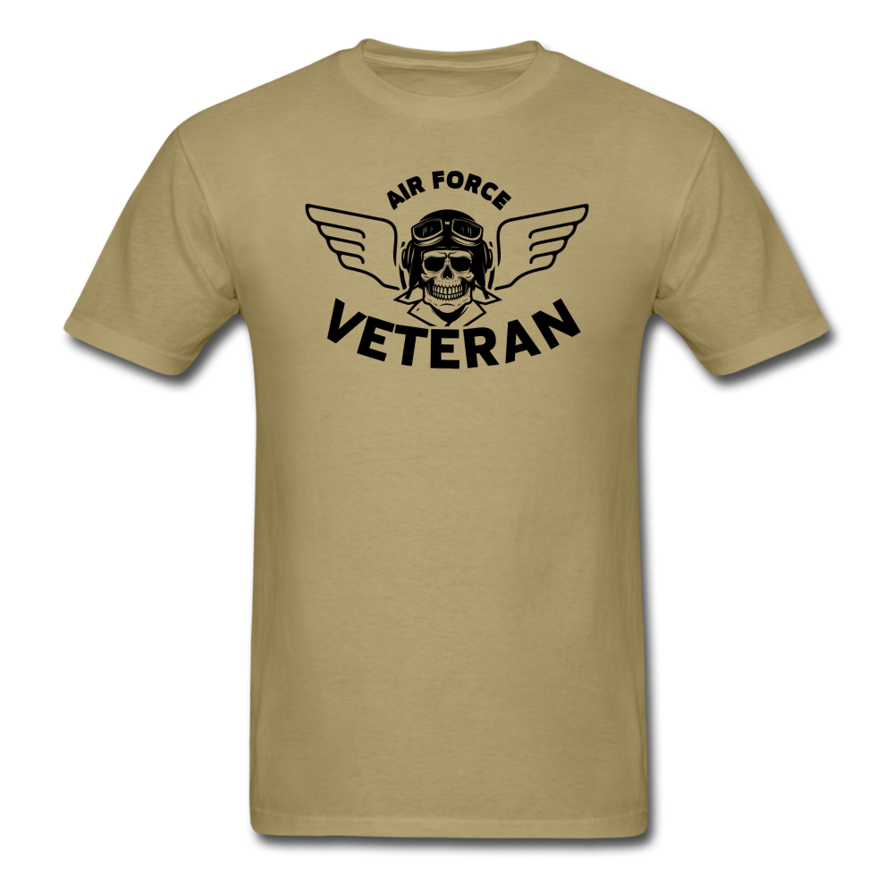 Air Force Veteran - Black - Unisex Classic T-Shirt - khaki