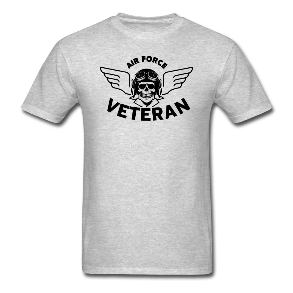 Air Force Veteran - Black - Unisex Classic T-Shirt - heather gray