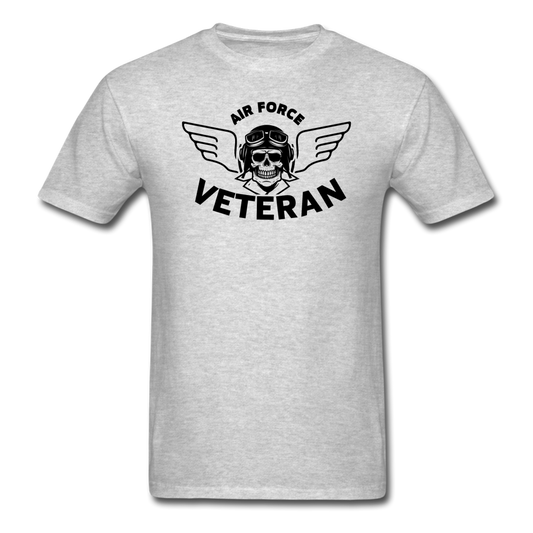 Air Force Veteran - Black - Unisex Classic T-Shirt - heather gray