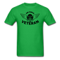 Air Force Veteran - Black - Unisex Classic T-Shirt - bright green