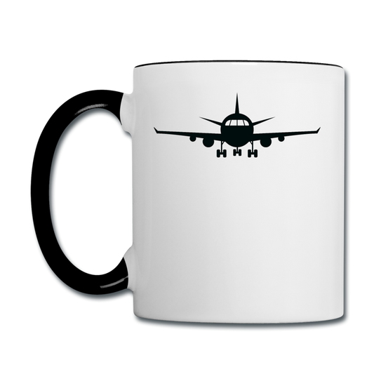 Contrast Coffee Mug - white/black