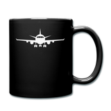 Airliner - Front - White - Full Color Mug - black