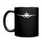 Airliner - Front - White - Full Color Mug - black