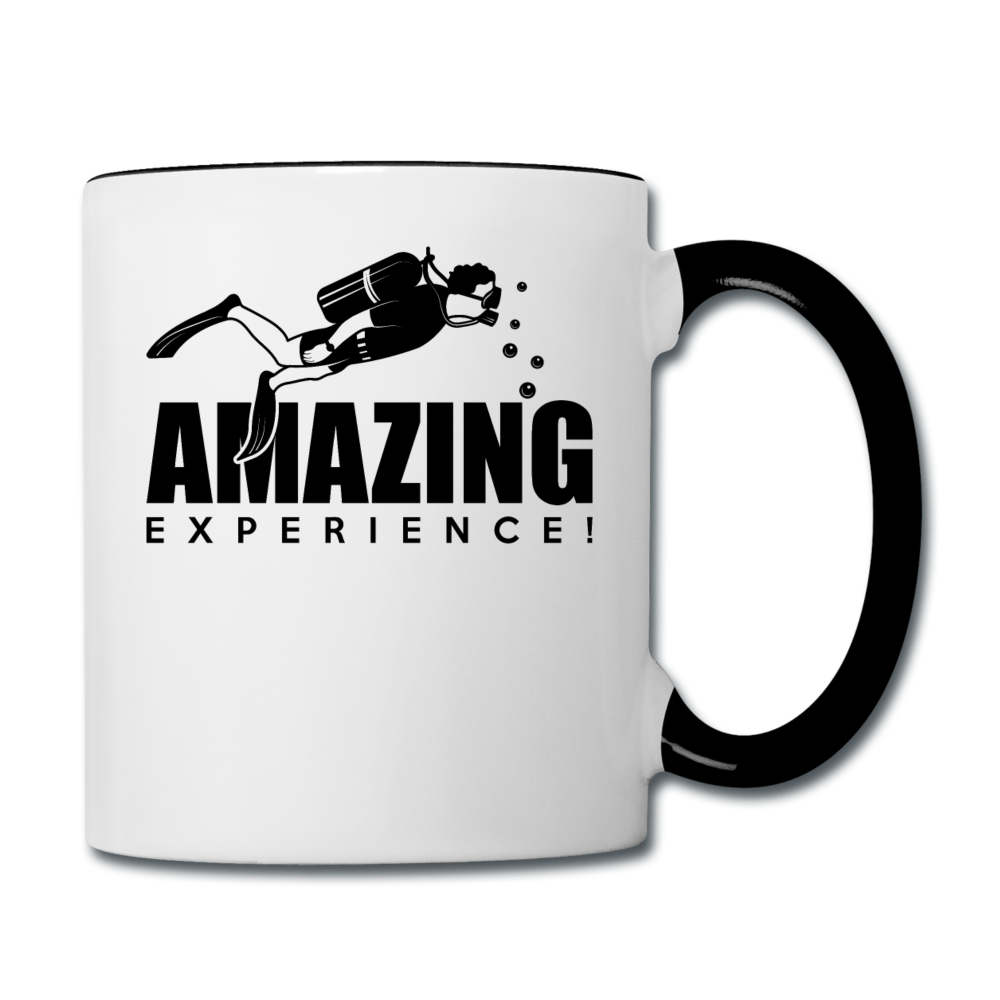 Amazing Experience - Scuba Diving - Black - Contrast Coffee Mug - white/black