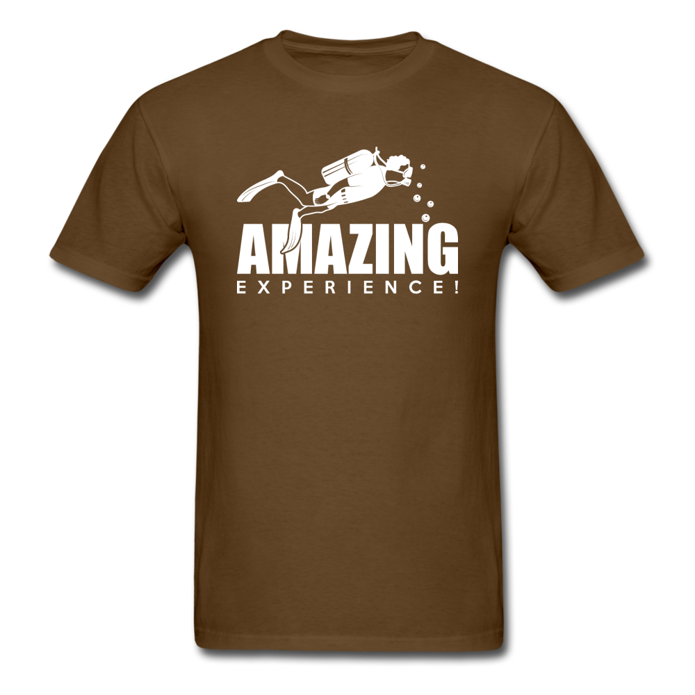 Amazing Experience - Scuba Diving - White - Unisex Classic T-Shirt - brown