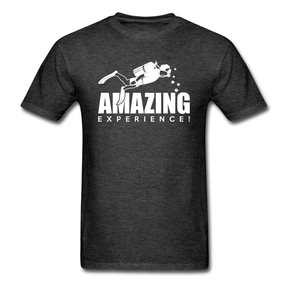 Amazing Experience - Scuba Diving - White - Unisex Classic T-Shirt - heather black