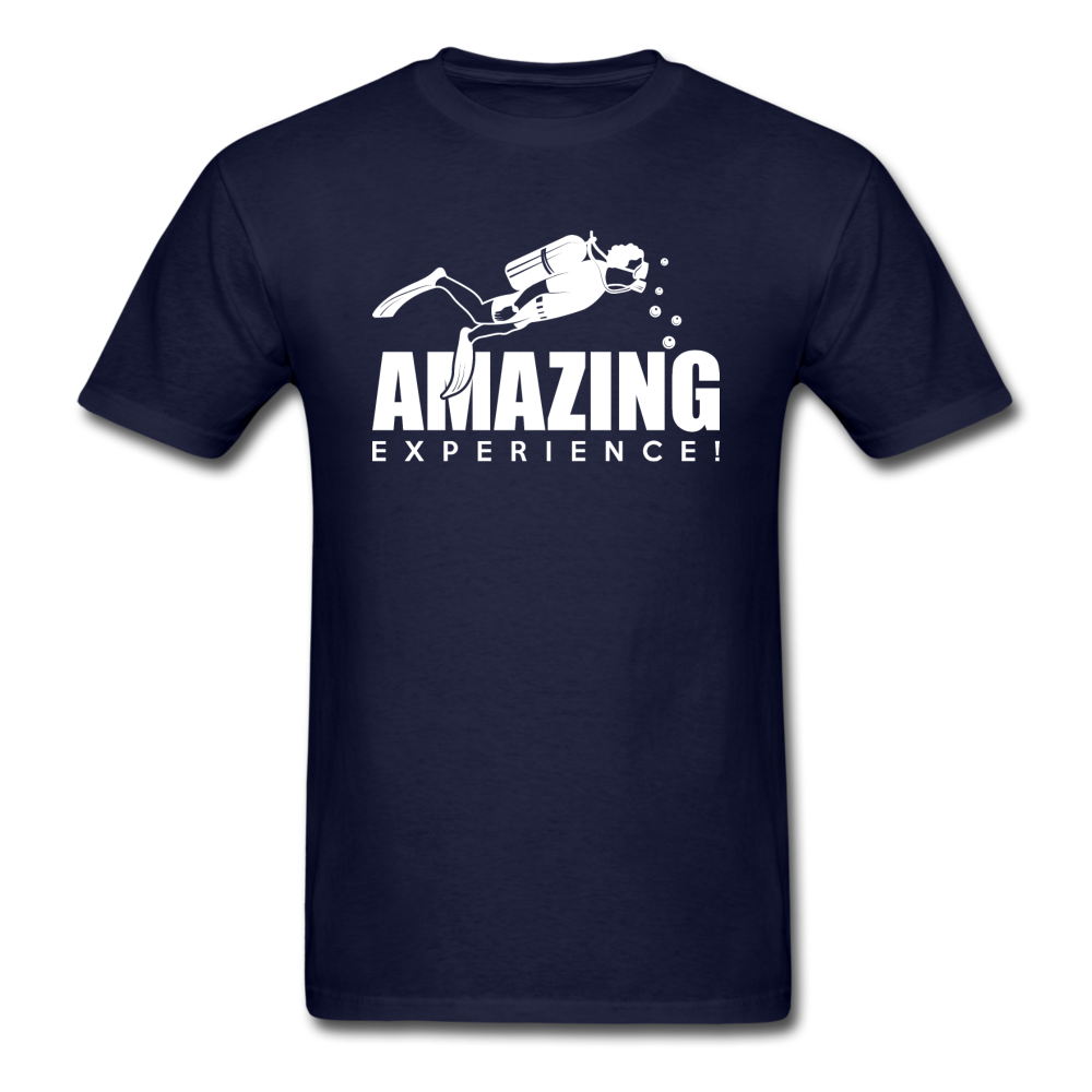 Amazing Experience - Scuba Diving - White - Unisex Classic T-Shirt - navy