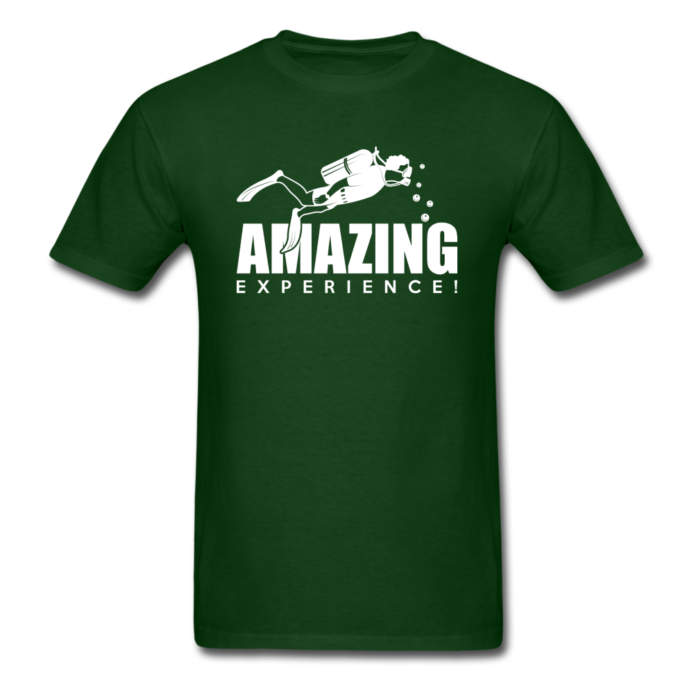 Amazing Experience - Scuba Diving - White - Unisex Classic T-Shirt - forest green