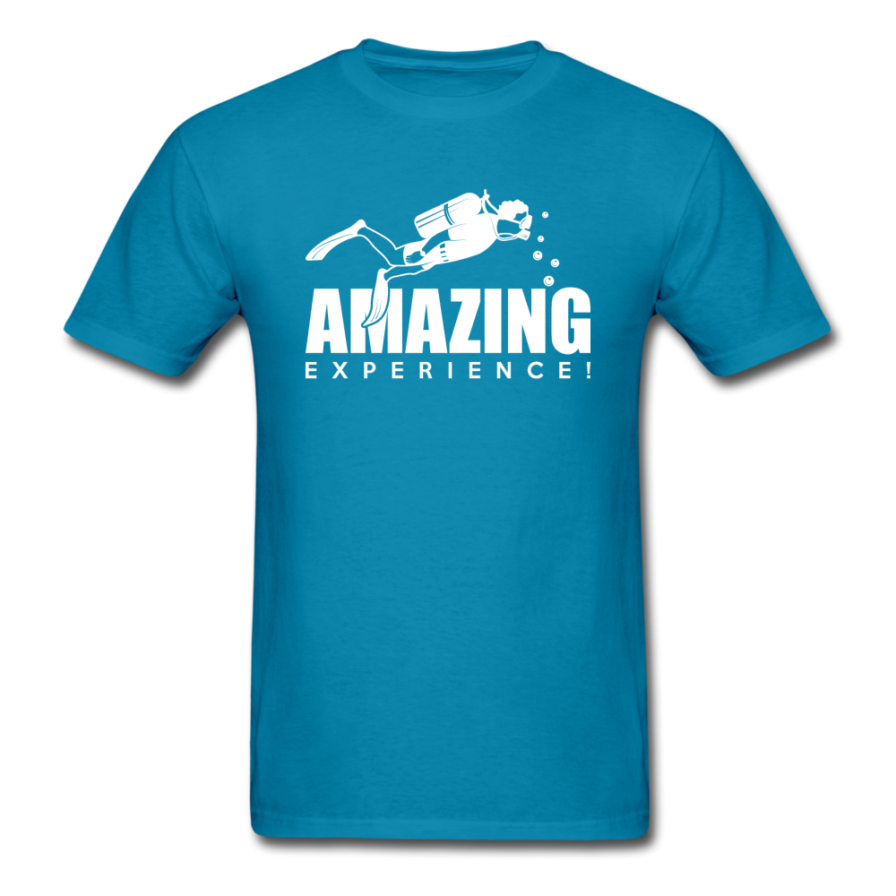 Amazing Experience - Scuba Diving - White - Unisex Classic T-Shirt - turquoise