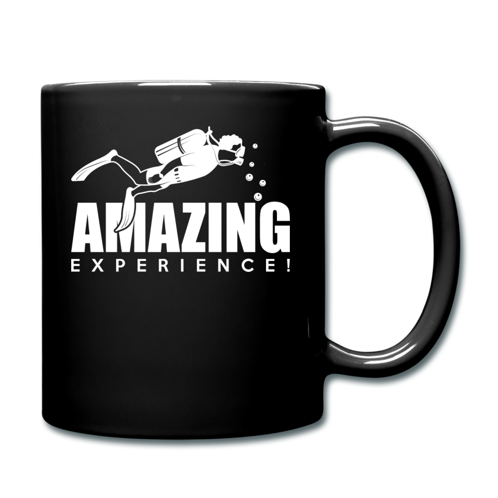 Amazing Experience - Scuba Diving - White - Full Color Mug - black