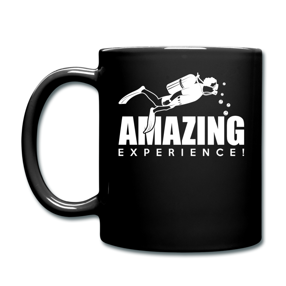 Amazing Experience - Scuba Diving - White - Full Color Mug - black