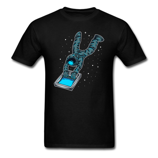 Astronaut - Screen - Unisex Classic T-Shirt - black