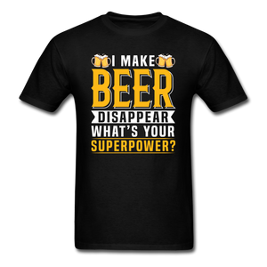 Superpower - Make Beer Disappear - Unisex Classic T-Shirt - black