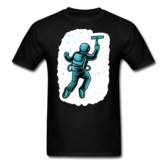 Astronaut - Wiping Stars - Unisex Classic T-Shirt - black