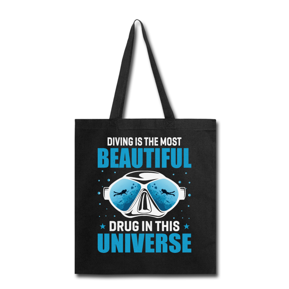 Scuba Diving - Beautiful Drug - Tote Bag - black