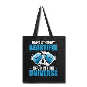 Scuba Diving - Beautiful Drug - Tote Bag - black