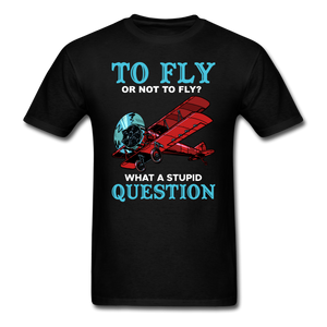 To Fly Or Not To Fly - Unisex Classic T-Shirt - black