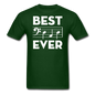 Best Dad Ever - Music Notes - Unisex Classic T-Shirt - forest green