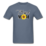 Blessed Mom - Sunflower - Unisex Classic T-Shirt - denim