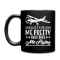 Call Me Pretty - Take Me Flying - White - Full Color Mug - black