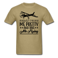 Call Me Pretty - Take Me Flying - Black - Unisex Classic T-Shirt - khaki