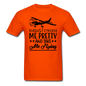 Call Me Pretty - Take Me Flying - Black - Unisex Classic T-Shirt - orange