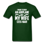 Buy An Airplace - White - Unisex Classic T-Shirt - forest green