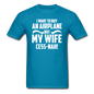 Buy An Airplace - White - Unisex Classic T-Shirt - turquoise