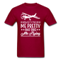 Call Me Pretty - Take Me Flying - White - Unisex Classic T-Shirt - dark red