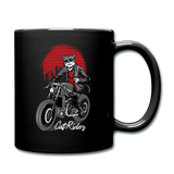 Cat Rider - Full Color Mug - black