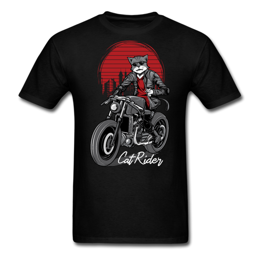 Cat Rider - Unisex Classic T-Shirt - black