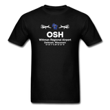 OSH - Wittman Regional - White - Unisex Classic T-Shirt - black
