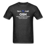 OSH - Wittman Regional - White - Unisex Classic T-Shirt - heather black