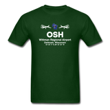 OSH - Wittman Regional - White - Unisex Classic T-Shirt - forest green