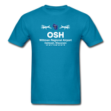 OSH - Wittman Regional - White - Unisex Classic T-Shirt - turquoise