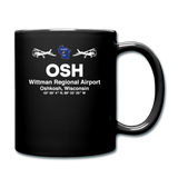OSH - Wittman Regional - White - Full Color Mug - black