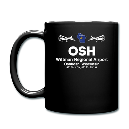 OSH - Wittman Regional - White - Full Color Mug - black