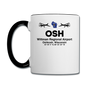 OSH - Wittman Regional - Black - Contrast Coffee Mug - white/black