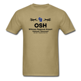 OSH - Wittman Regional - Black - Unisex Classic T-Shirt - khaki